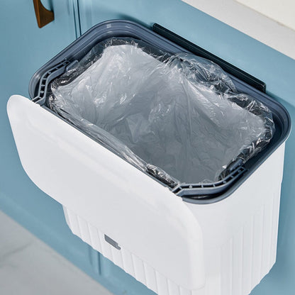 Sleek 9L Hanging Trash Can-Keep Your Space Clean And Tidy