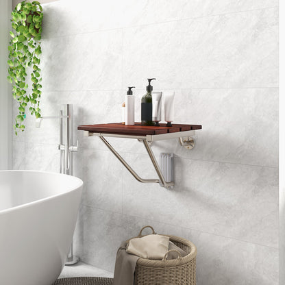 Wall Mounted Foldable Shower Bench Bathroom Stool