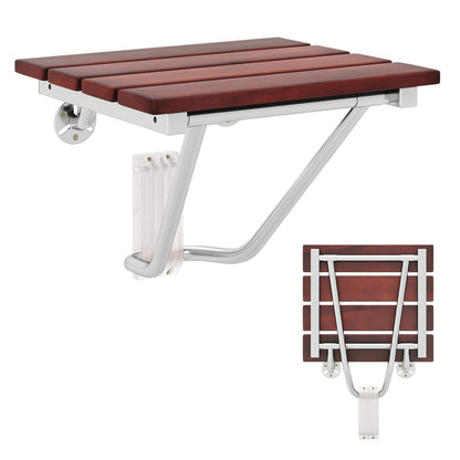 Wall Mounted Foldable Shower Bench Bathroom Stool