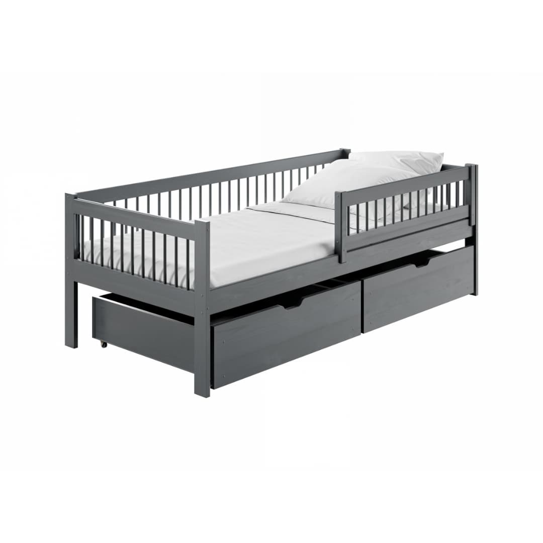 Kingston Wooden Single Bed Edi With Storage