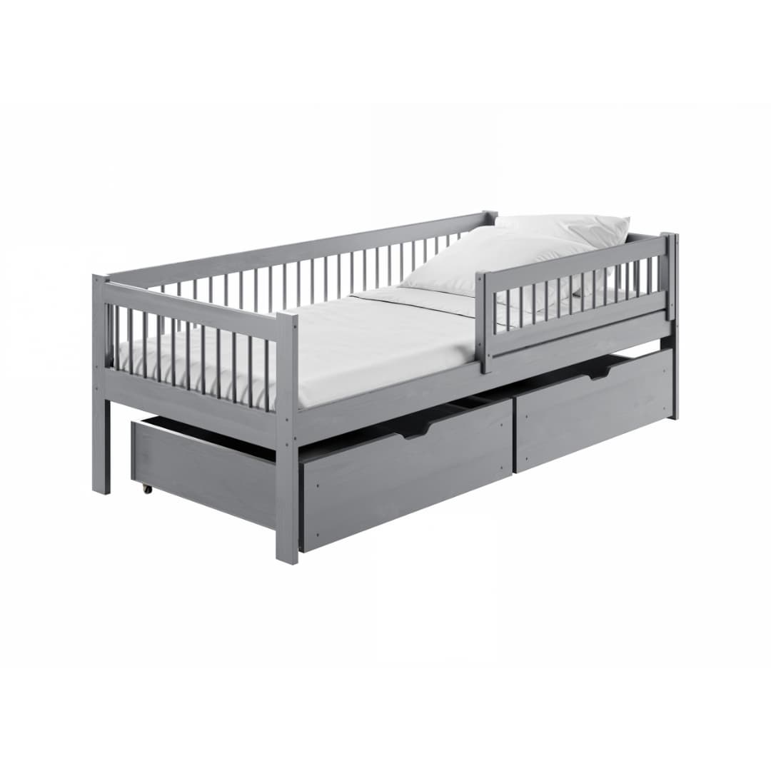 Kingston Wooden Single Bed Edi With Storage