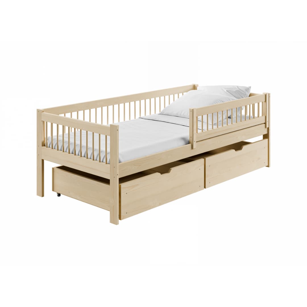 Kingston Wooden Single Bed Edi With Storage