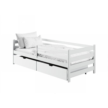 Manchester Wooden Bed Leon With Storage [EU Single]
