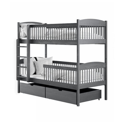 Derbyshire Wooden Bunk Bed Luna With Storage
