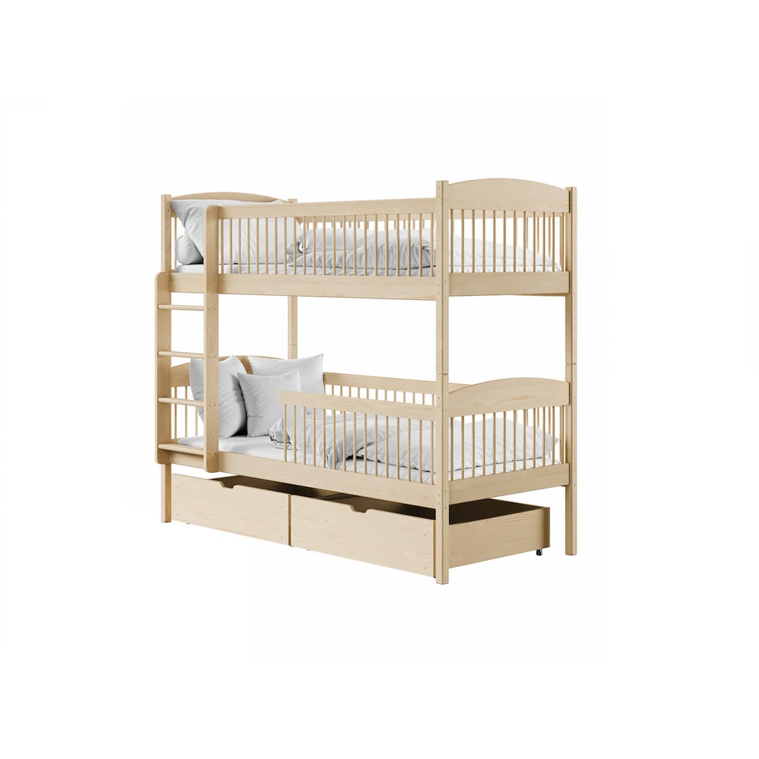 Derbyshire Wooden Bunk Bed Luna With Storage