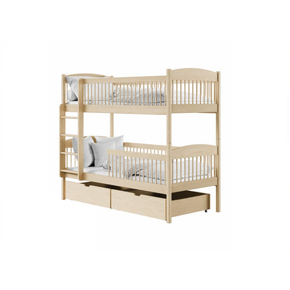 Derbyshire Wooden Bunk Bed Luna With Storage