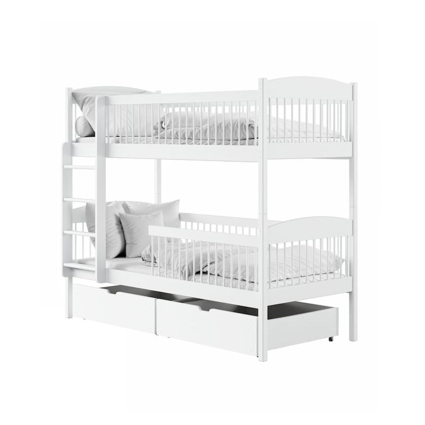 Derbyshire Wooden Bunk Bed Luna With Storage