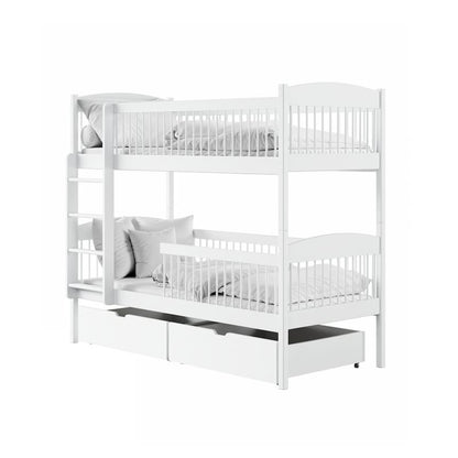 Derbyshire Wooden Bunk Bed Luna With Storage