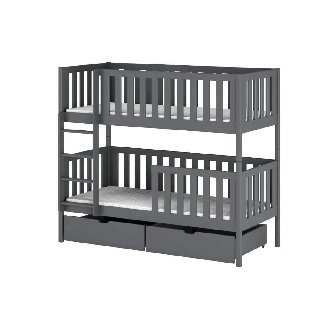 Canterbury Wooden Bunk Bed Michalina With Storage