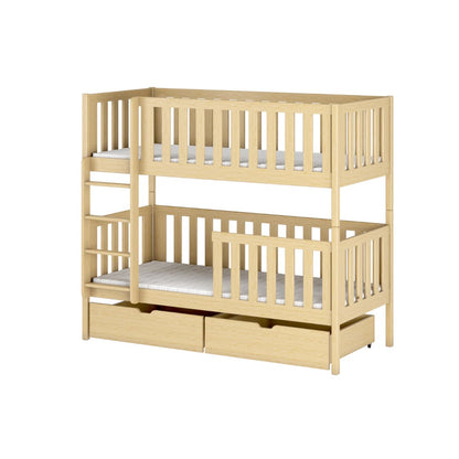 Canterbury Wooden Bunk Bed Michalina With Storage