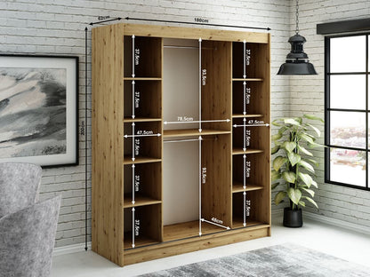 Szafa z drzwiami przesuwnymi Leto V4 180cm