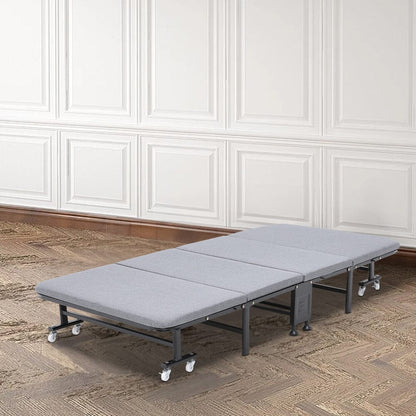 4-Fold Metal Sponge Folding Bed