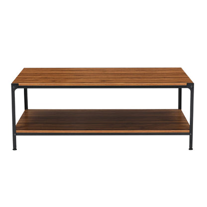 Direct 2-Tier Walnut Finish Coffee Table