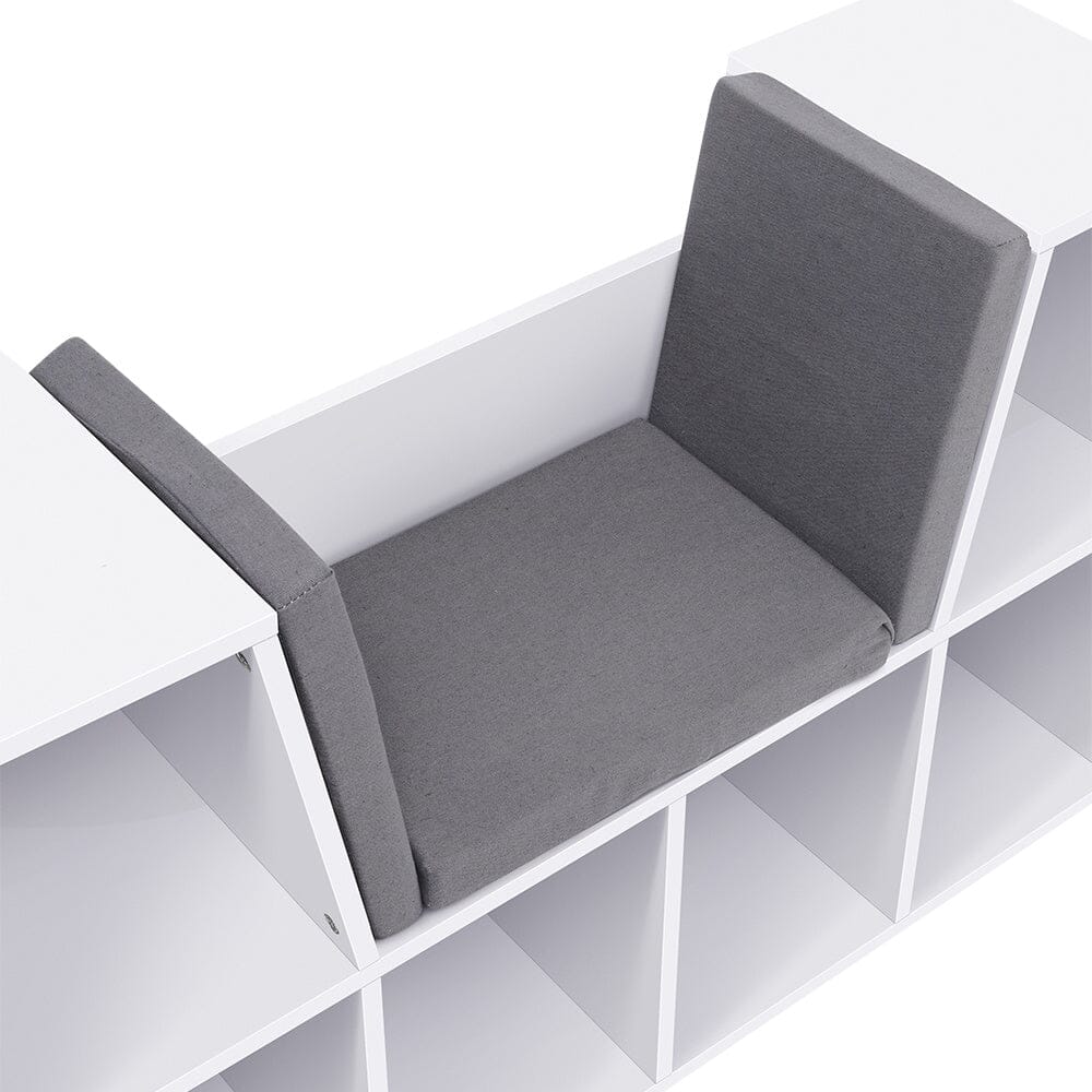 Cozy Kids Bookcase with Reading Seat