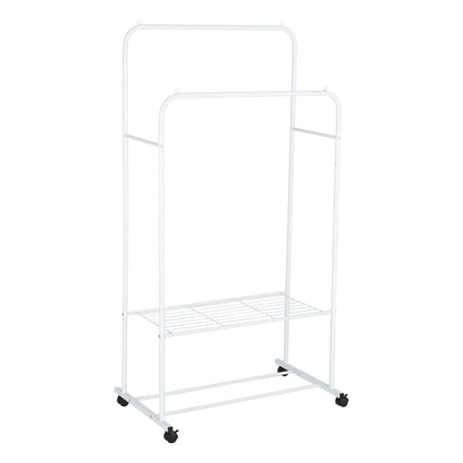 White Indoor Modern Livingroom Clothes Rack