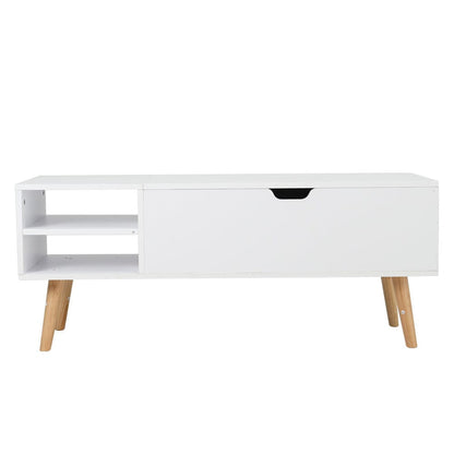 Modern Wooden Lift Top Coffee Table with Storage Living Room