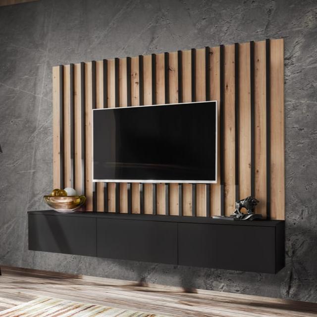 Verti II Entertainment Unit For TVs Up To 75"