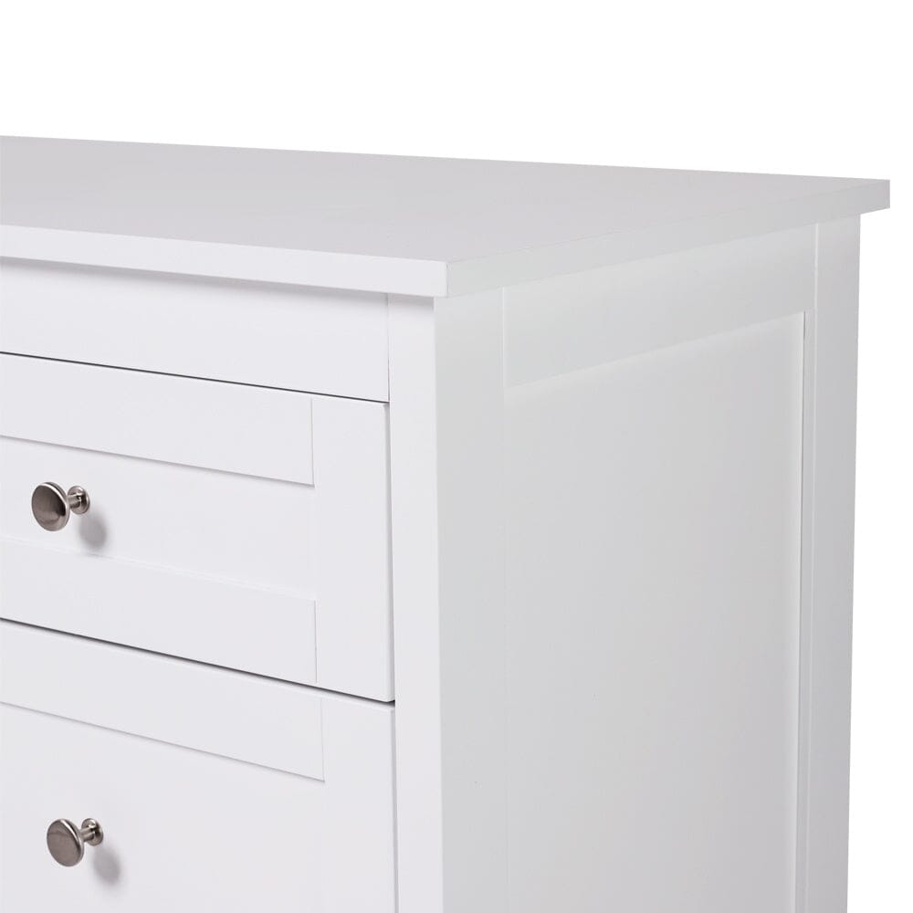 Classic White Large Storage Cabinet