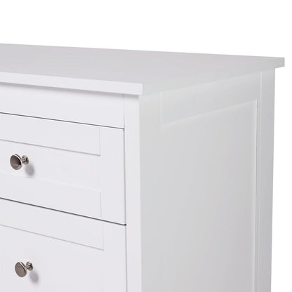 Classic White Large Storage Cabinet