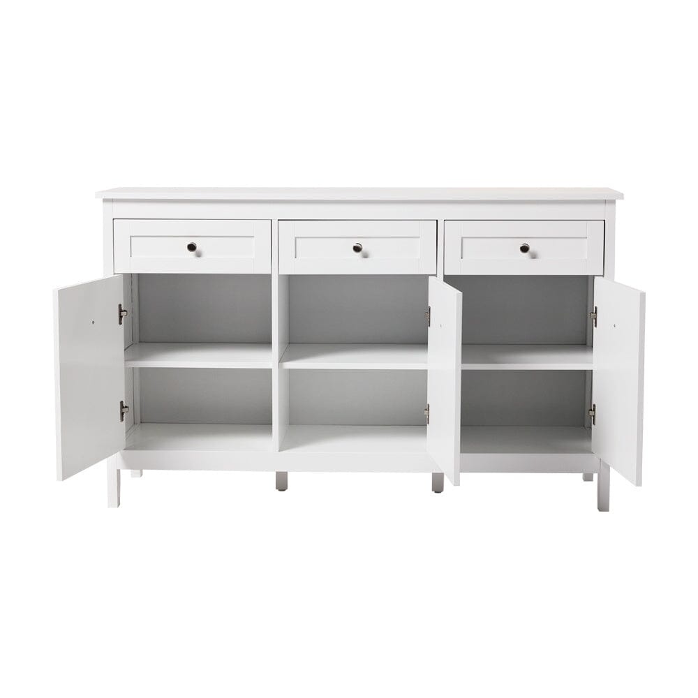 Classic White Large Storage Cabinet