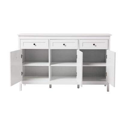 Classic White Large Storage Cabinet