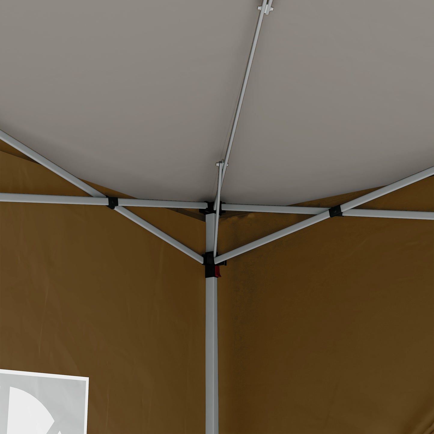 Outsunny 3 x 3(m) Pop Up Altana - Khaki