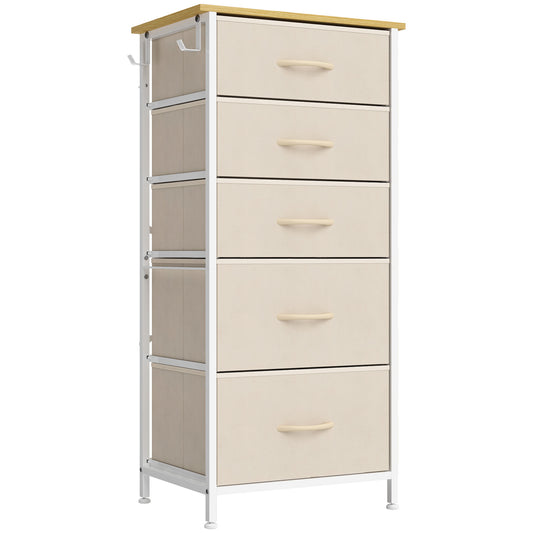 HOMCOM Chest of Drawers in Beige