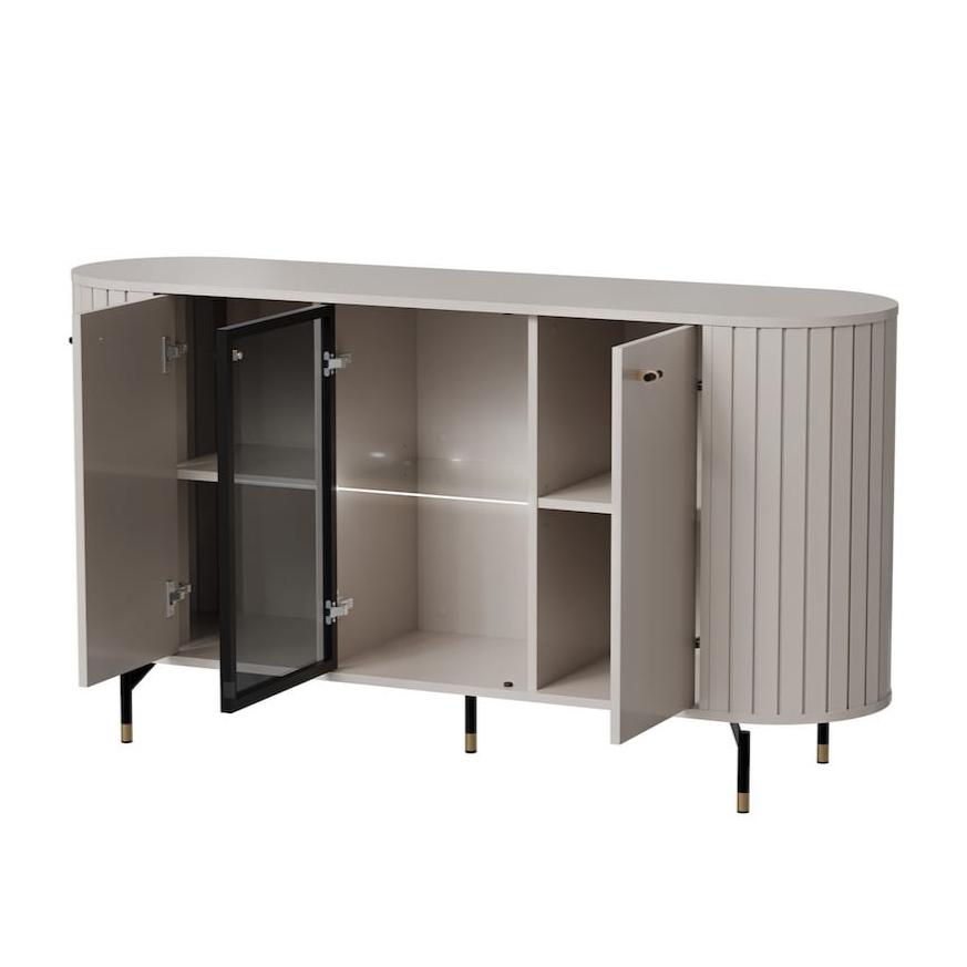 Zante ZA3 Display Sideboard Cabinet 150cm