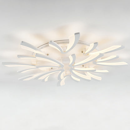 V Shaped LED Ceiling Light Fixture Dimmable/Non-Dimmable