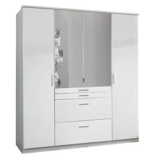 ACORN 4 Door Wardrobe White 180cm