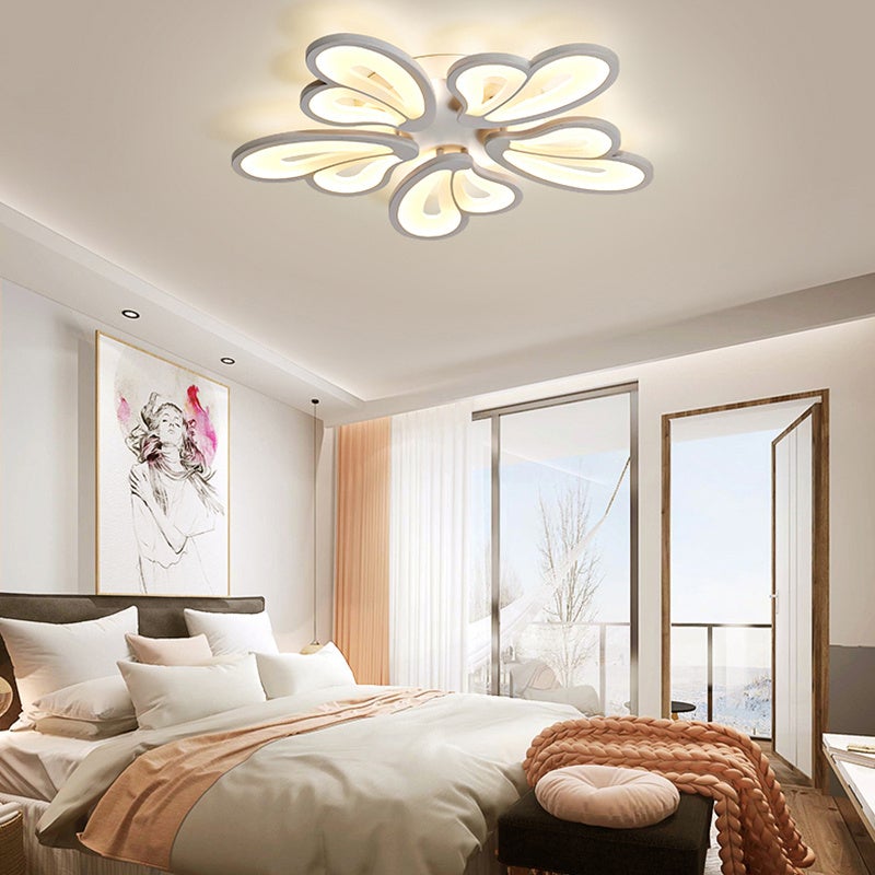 مصباح السقف Petal Modern LED القابل للتعتيم/غير القابل للتعتيم (الإصدار B)