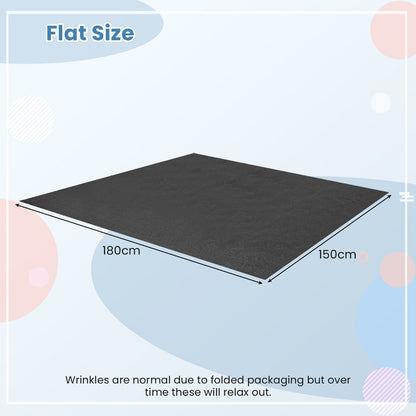 Absorbent Oil Spill Parking Mat Includes Double Sided Tape-S