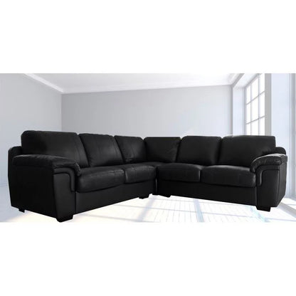 Amy Leather Corner Sofa Suite in 3 Colours