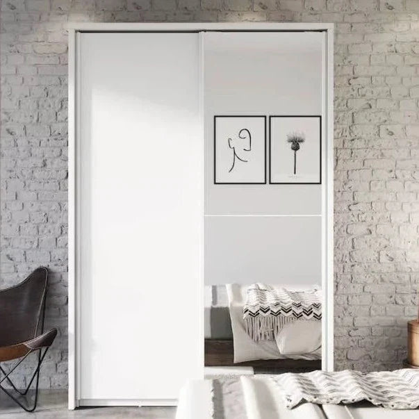 Artimas 21 - 2 Sliding Door Wardrobe 160cm - White Matt