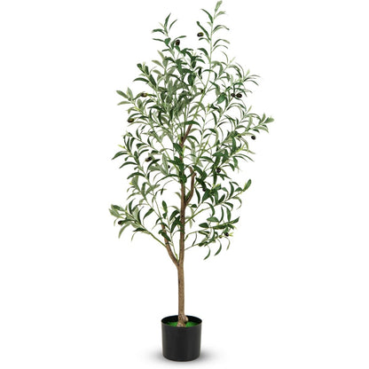 130cm Tall Artificial Olive Tree with Realistic Fruits-1 Pack