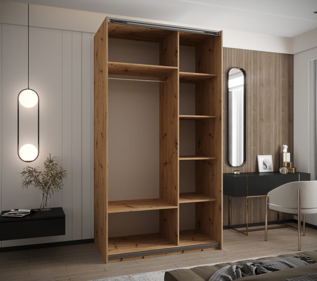 Trosa II Sliding Door Wardrobe 140cm