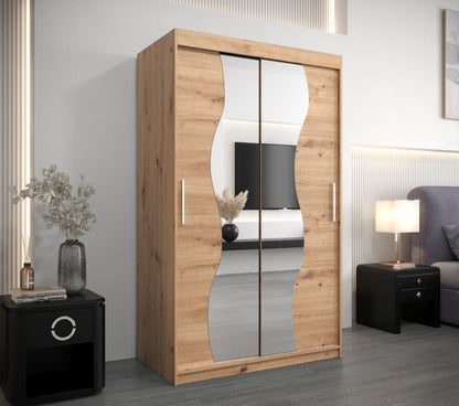 Madrid Sliding Door Wardrobe 120cm