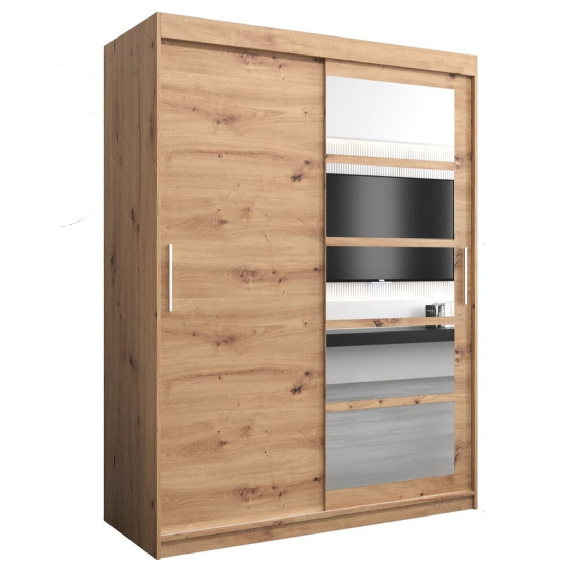 Roma I Sliding Door Wardrobe 150cm