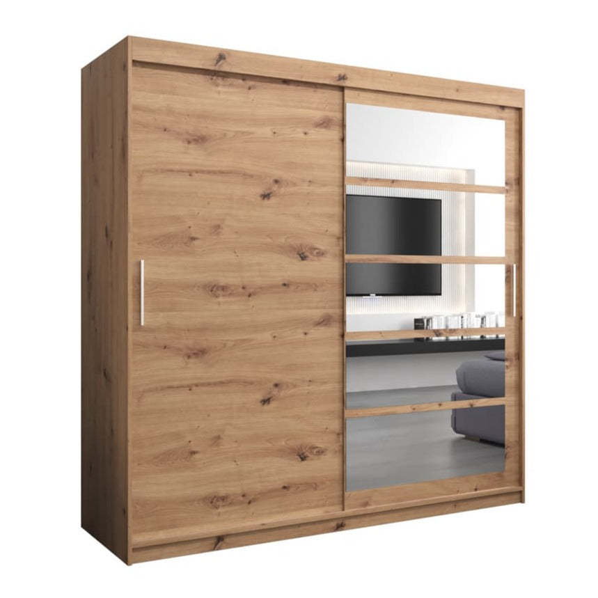 Roma I Sliding Door Wardrobe 200cm