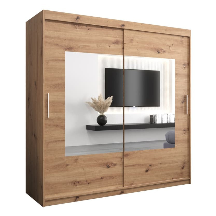 Torino Sliding Door Wardrobe 200cm