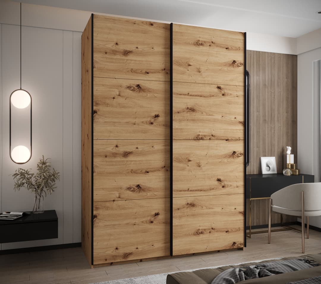 Trosa I Sliding Door Wardrobe 170cm