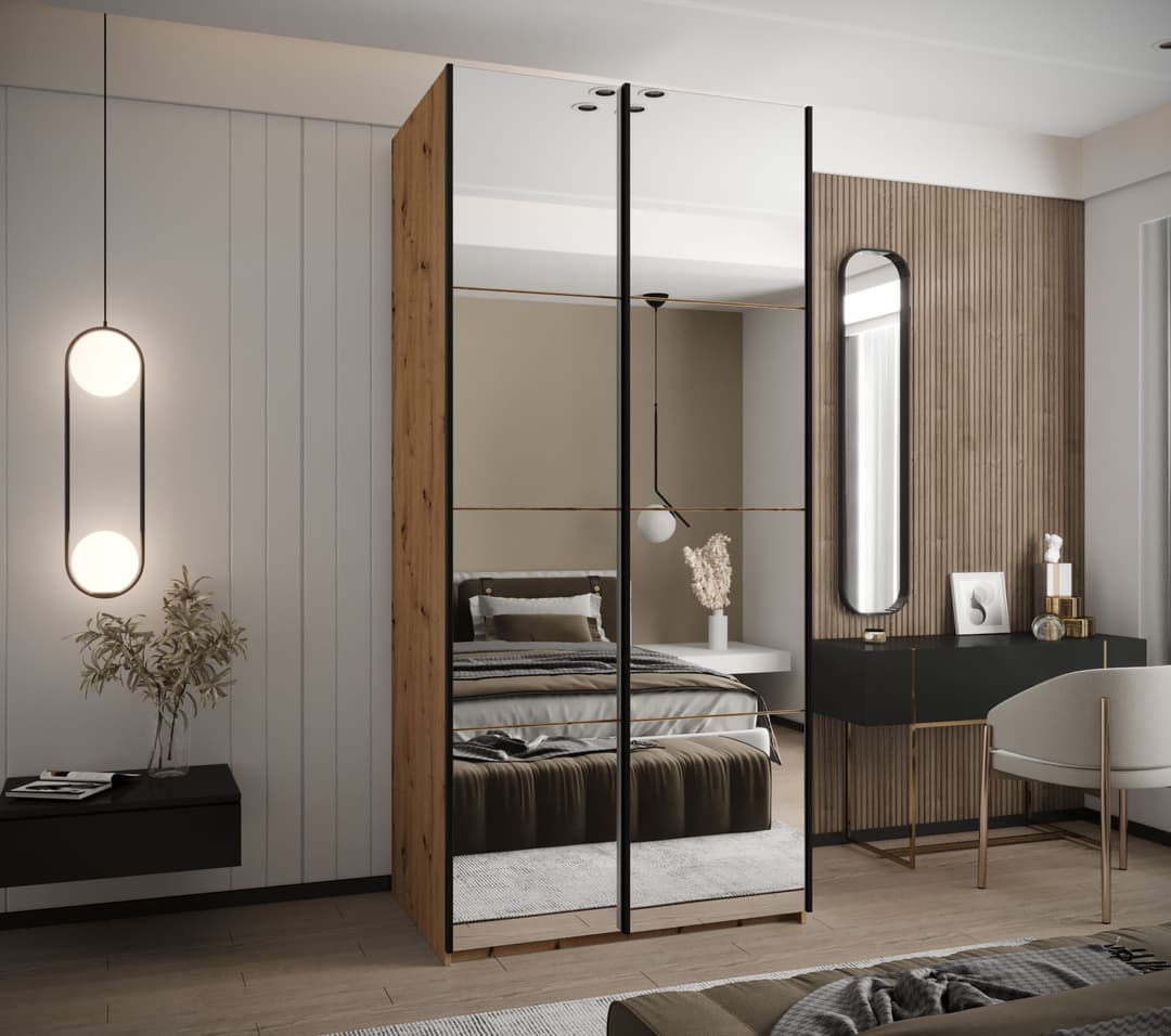 Trosa II Sliding Door Wardrobe 120cm