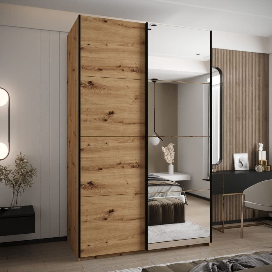 Trosa III Sliding Door Wardrobe 160cm