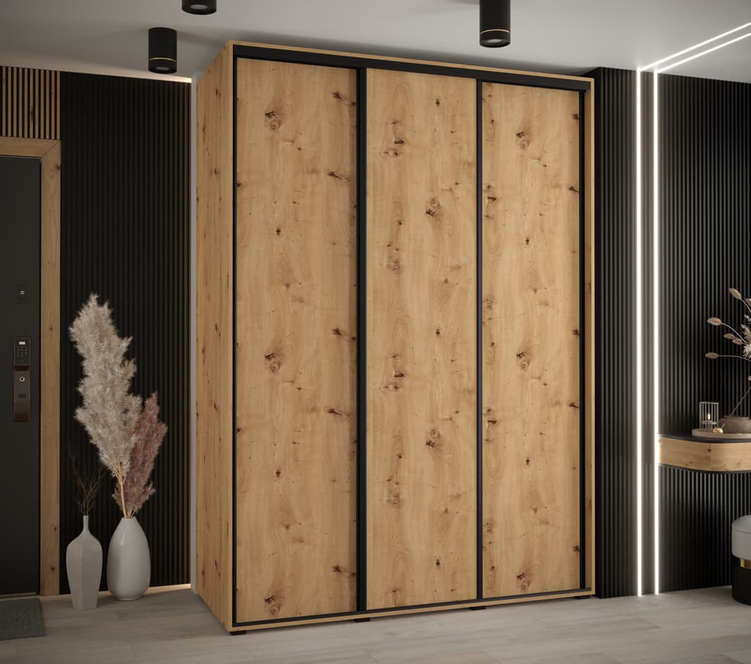 Cannes I Sliding Door Wardrobe 170cm