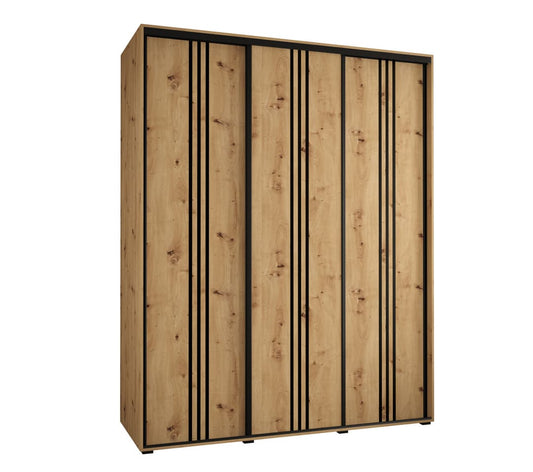 Cannes VI Sliding Door Wardrobe 200cm