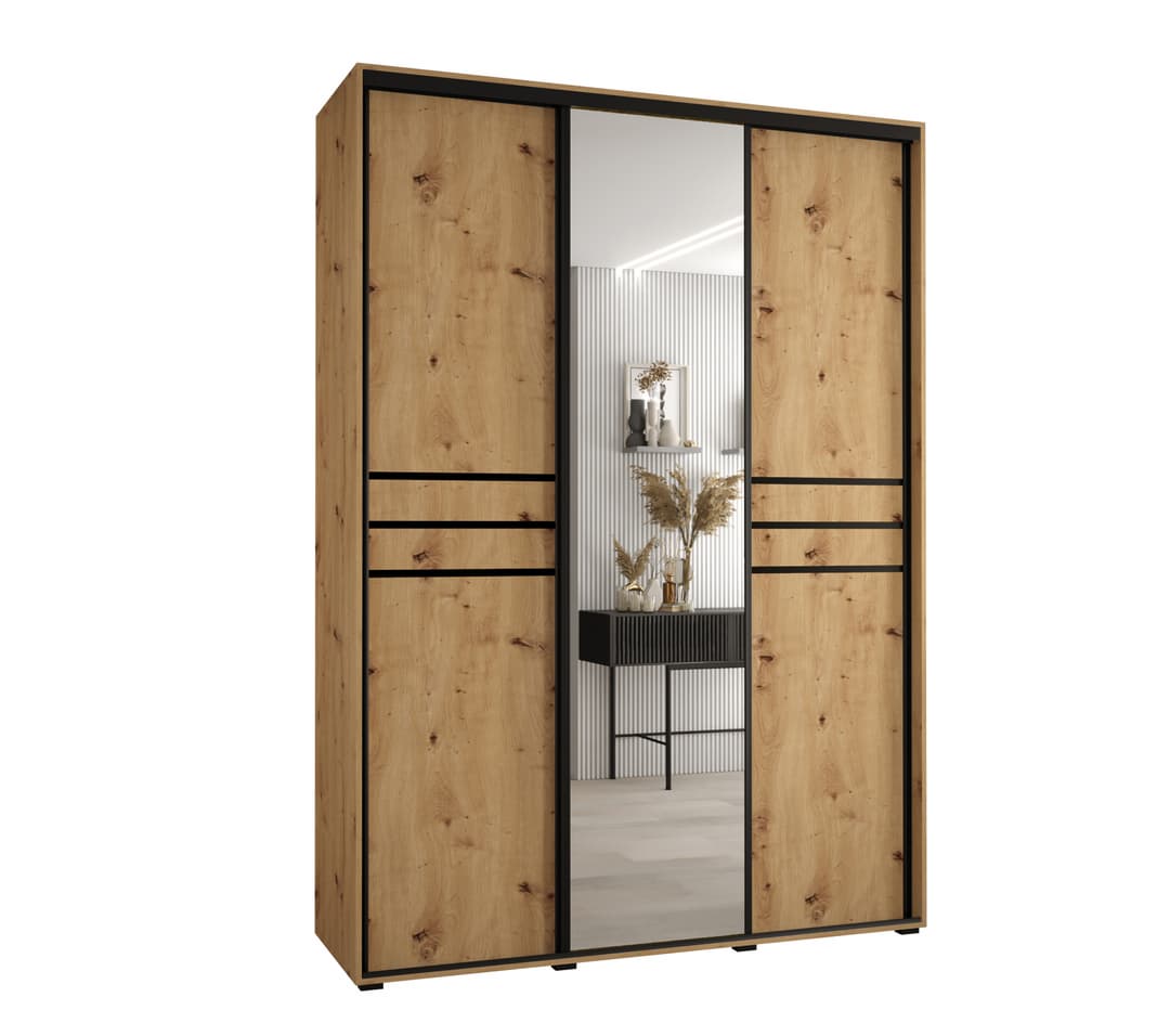 Cannes XI Sliding Door Wardrobe 170cm