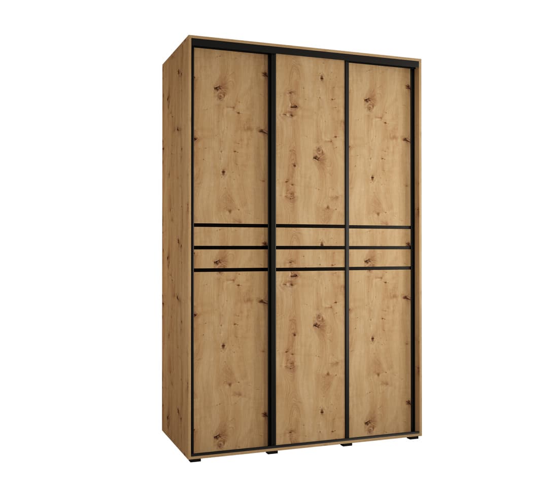 Cannes X Sliding Door Wardrobe 160cm