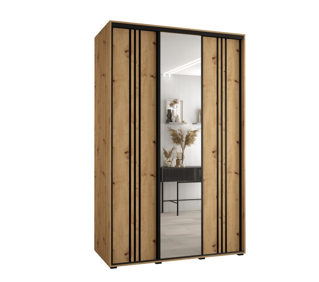 Cannes VII Sliding Door Wardrobe 160cm