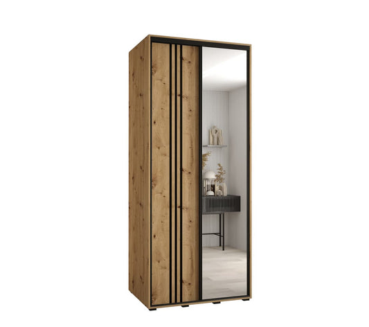 Cannes VII Sliding Door Wardrobe 110cm