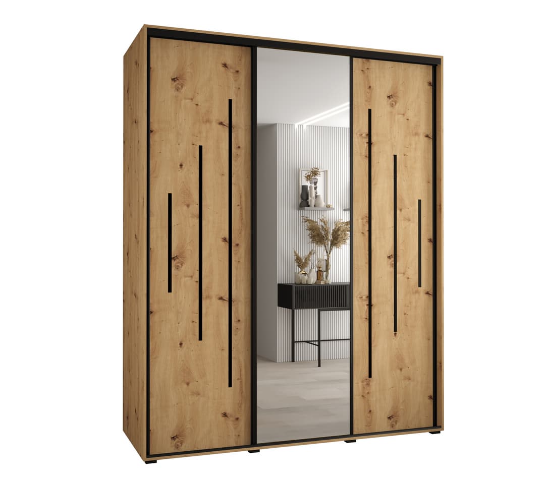 Cannes XIII Sliding Door Wardrobe 200cm